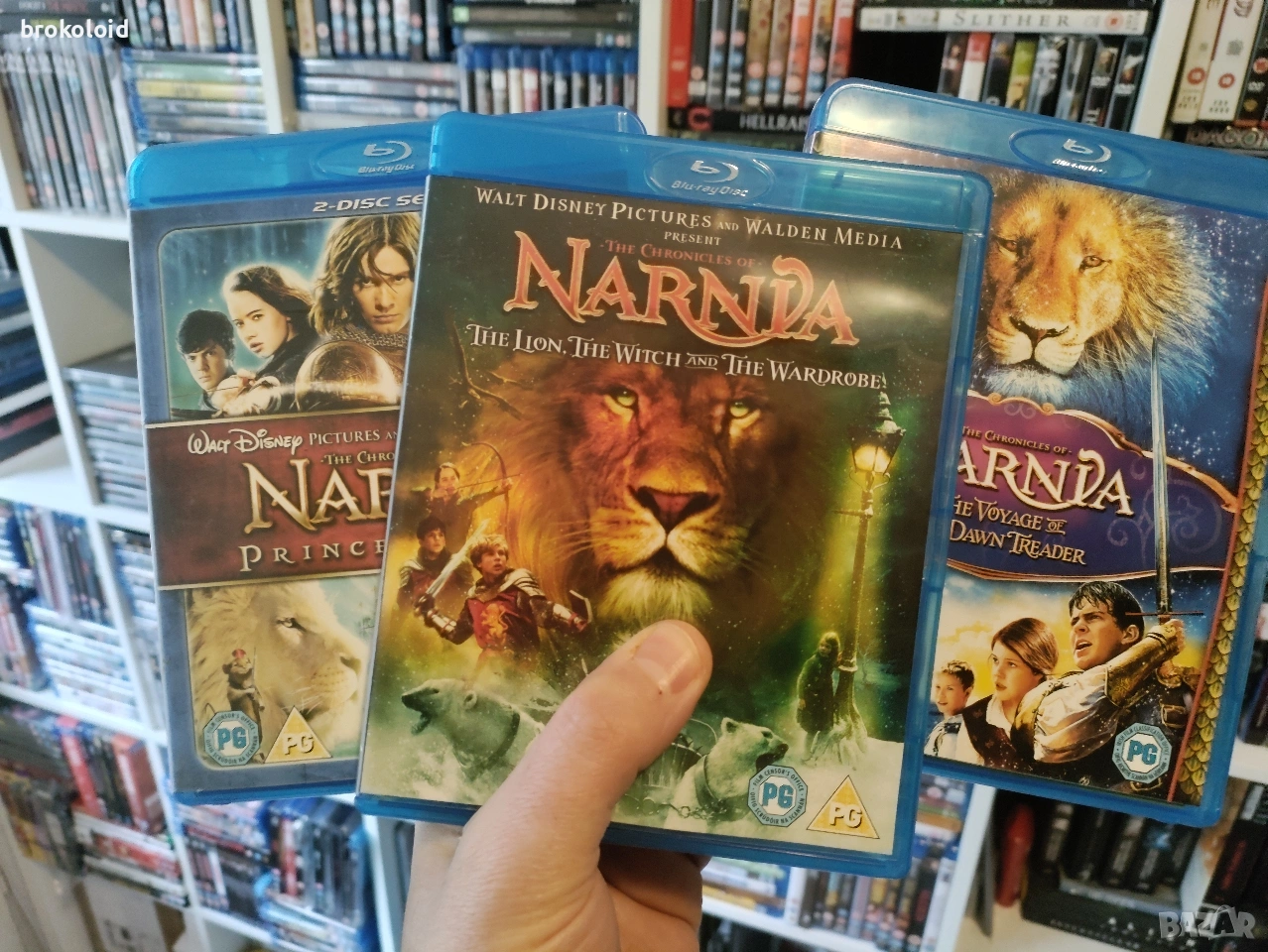 Хрониките на Нарния трилогия на блу рей комплект колекция , снимка 1