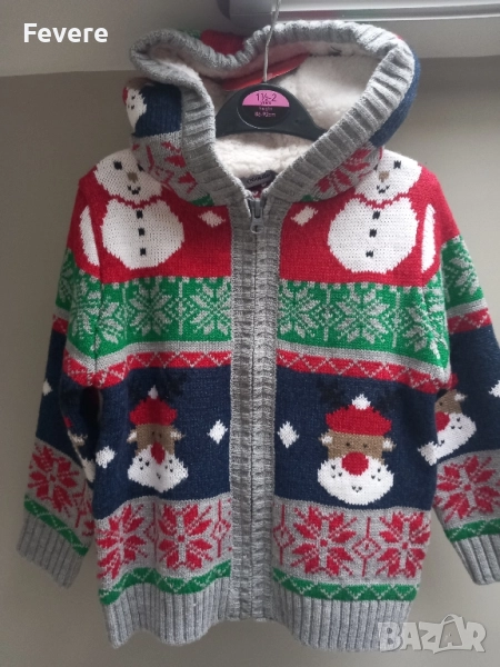 Жилетка с коледни мотиви, снимка 1