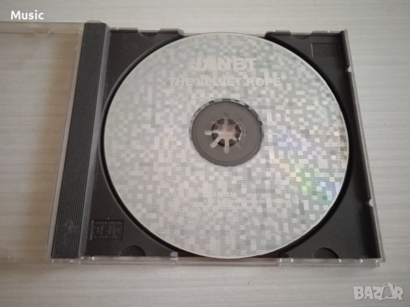 ✅ Janet – The Velvet Rope - матричен диск, снимка 1