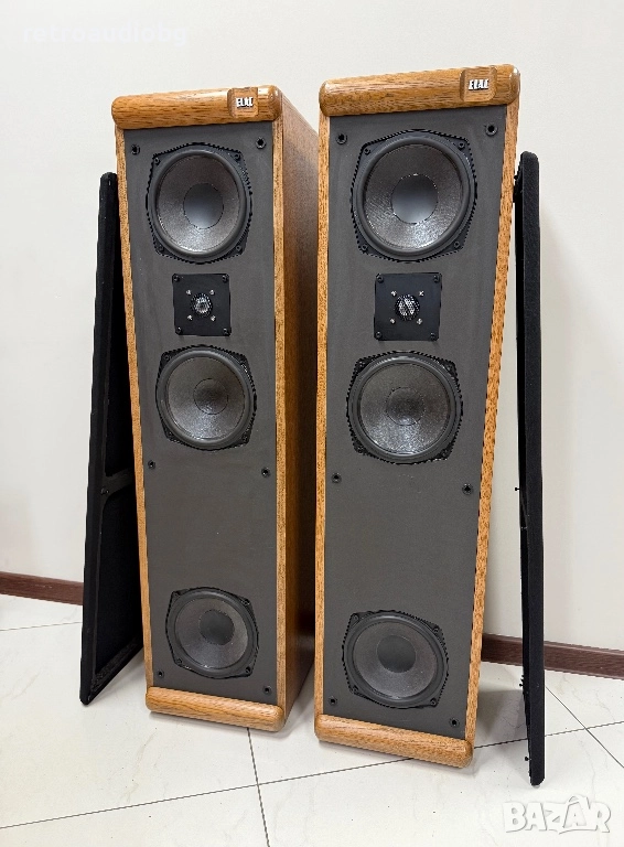 🔉ТОП ЦЕНА! Ретро масивни подови тонколони ELAC EL 150 - 150W-180W - 4 ома🔉, снимка 1