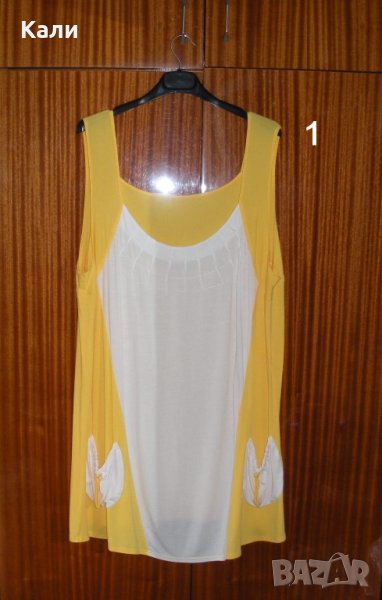 Дамски блузки/потници размер 48(XXL), снимка 1