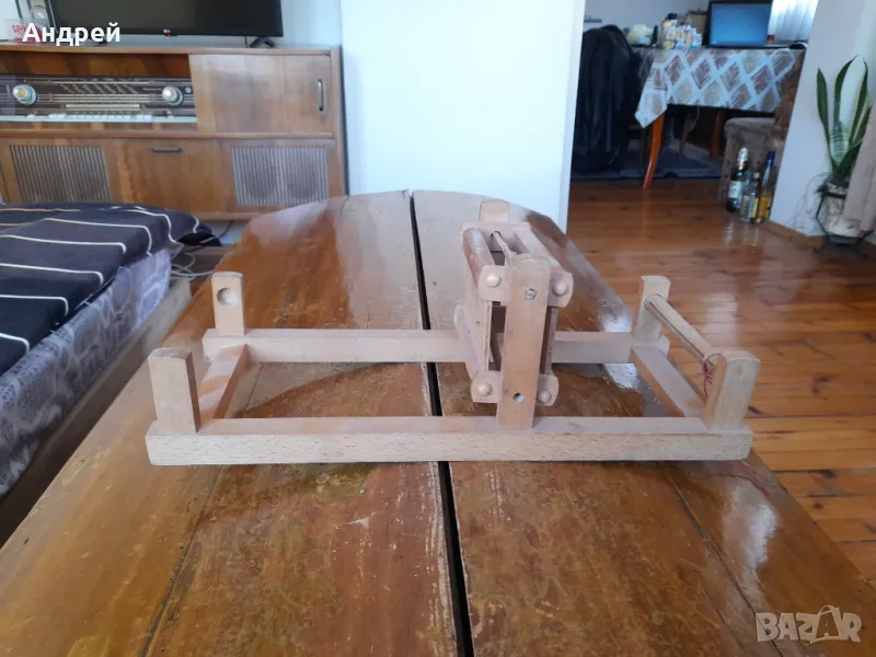 Стар детски стан за тъкане, снимка 1