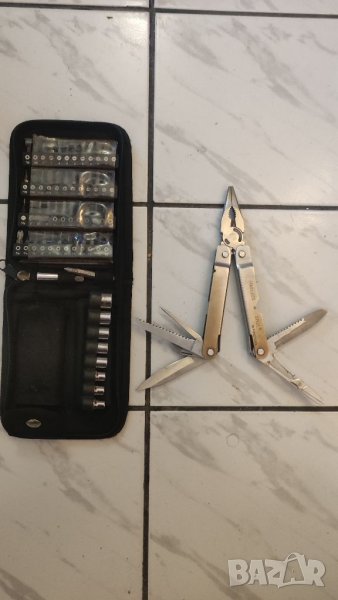 Инструментален комплект с многофункционални клещи. , снимка 1