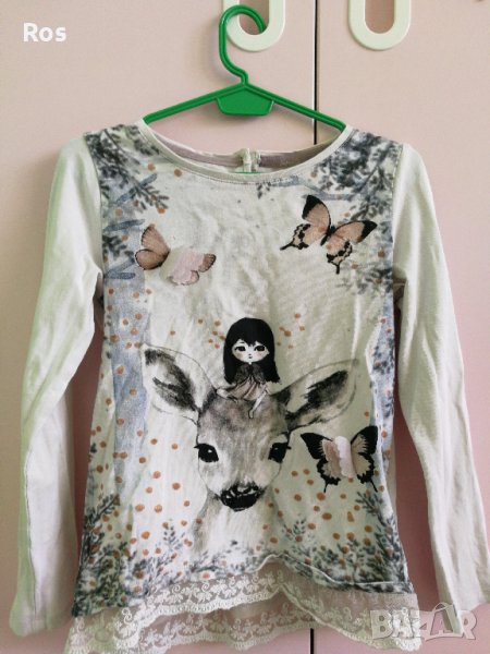 Блузка със сърничка, снимка 1