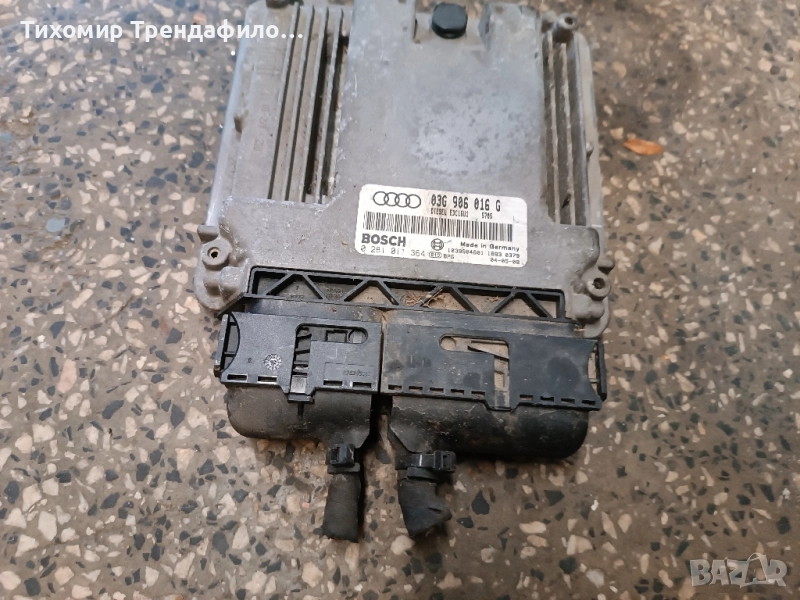 ECU компютър AUDI A3 03G906016G 2.0tdi 103kW EDC16U1 , 0281011364 , 03G 906 016G , 0 281 011 364, снимка 1