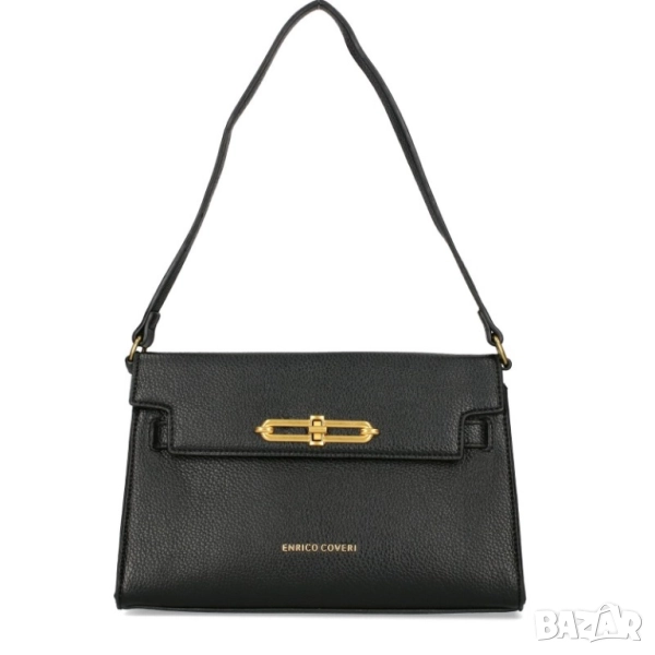 ДАМСКА ЧАНТИЧКА ENRICO COVERI В ЧЕРЕН ЦВЯТ WB006, снимка 1