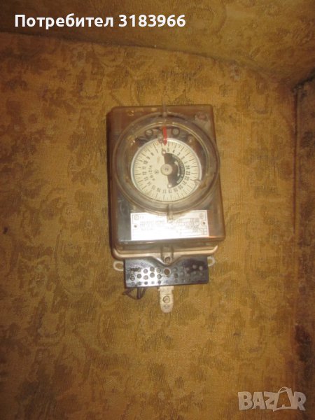 часовник за електромер № 7, снимка 1