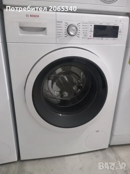 ПЕРАЛНЯ BOSCH 8 SERIES A+++ 8кг, снимка 1