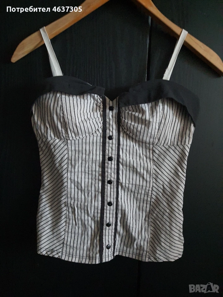 марково бюстие от памук, снимка 1