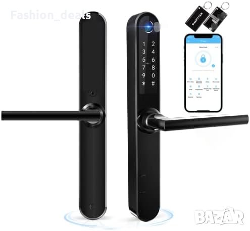 Нова Интелигентна смарт ключалка за врата с код Дом Сигурност Цифров сензорен екран, снимка 1