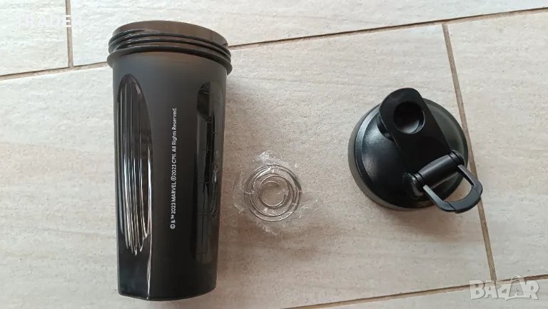 шейкън кана бутилка със сфера за разбиване , снимка 1