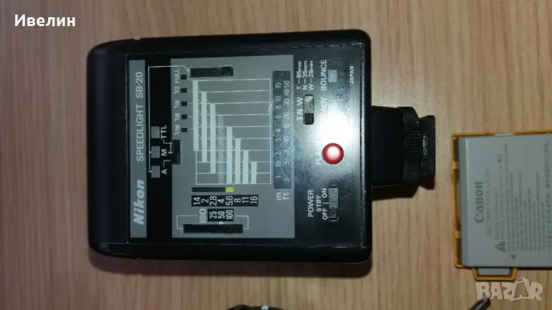 Светкавица Nikon Speedlight SB-20, снимка 1