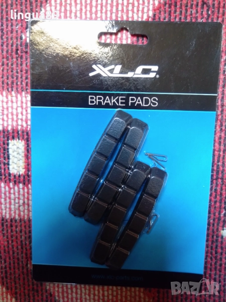Комплект сменяеми перца за V-brake спирачки XLC, снимка 1