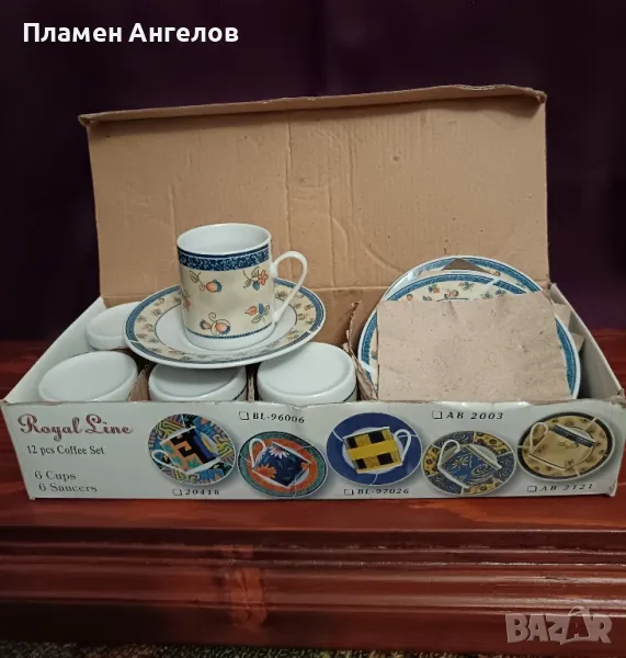 Стар сервиз за кафе-неупотребяван. , снимка 1