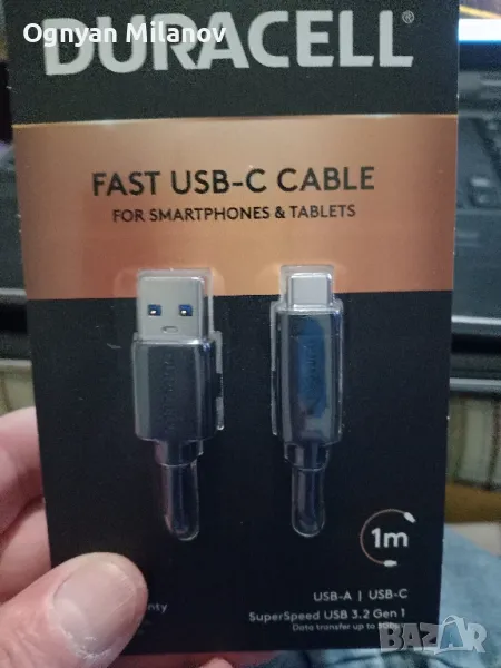 Кабел USB-C, снимка 1