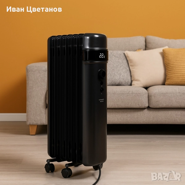 Маслен радиатор - Agadir, 1500 Smart WIFI, снимка 1