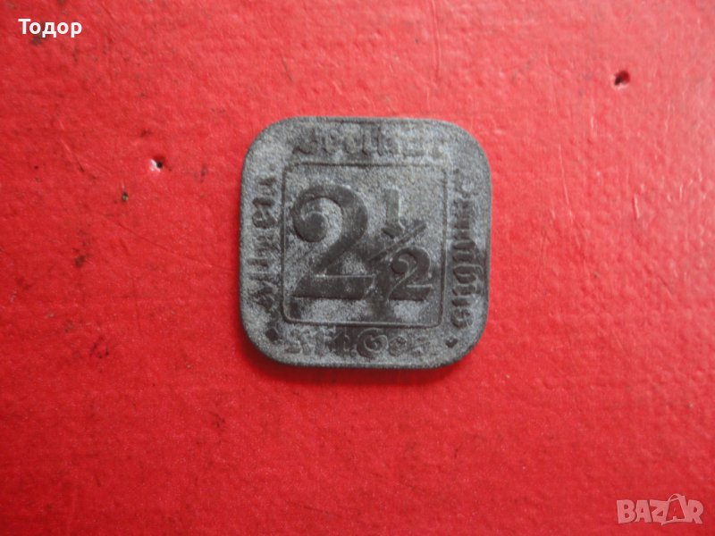 Стара немска монета жетон 1, снимка 1
