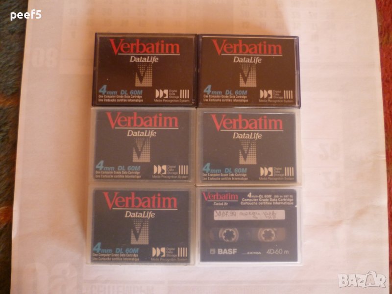 Касети за данни Verbatim DDS 4mm-DL 60M , снимка 1