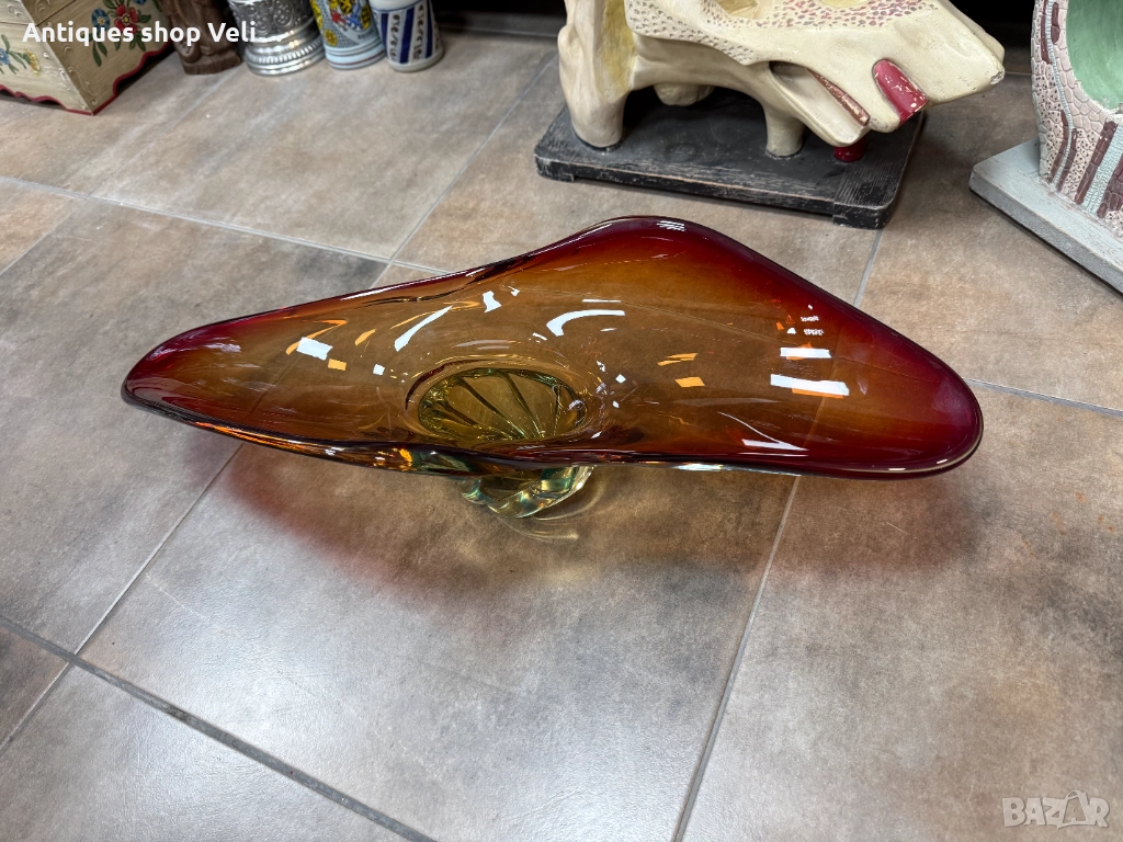 Стъклена купа Murano №7659 , снимка 1