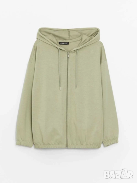 Дамски суитшърт с цип LC Waikiki, 48% вискоза, 47% полиестер, XXL, снимка 1