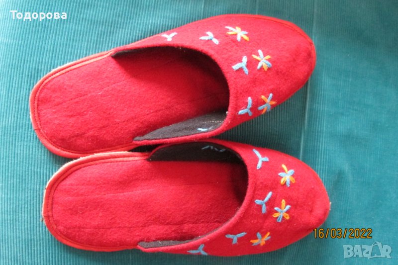 битови вълнени терлици/чехли/, снимка 1