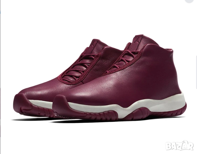 Кожени маратонки / кецове Nike  Jordan Future, бордо/вино Phantom  номер 42 ,5, снимка 1