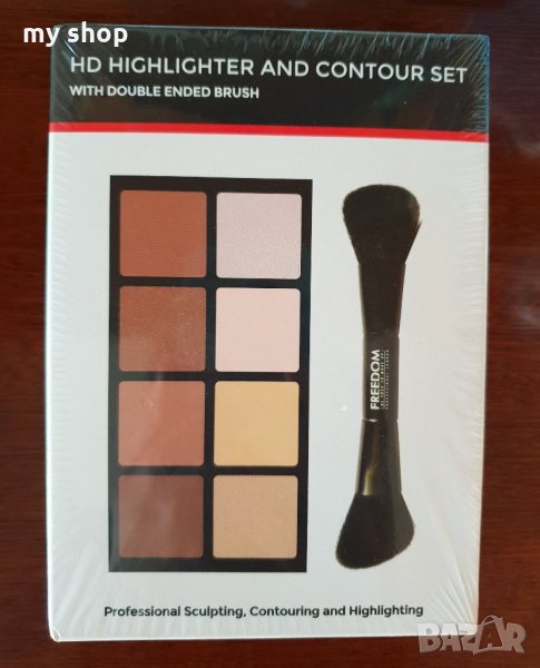 Нова палитра с четка за лице Revolution , снимка 1