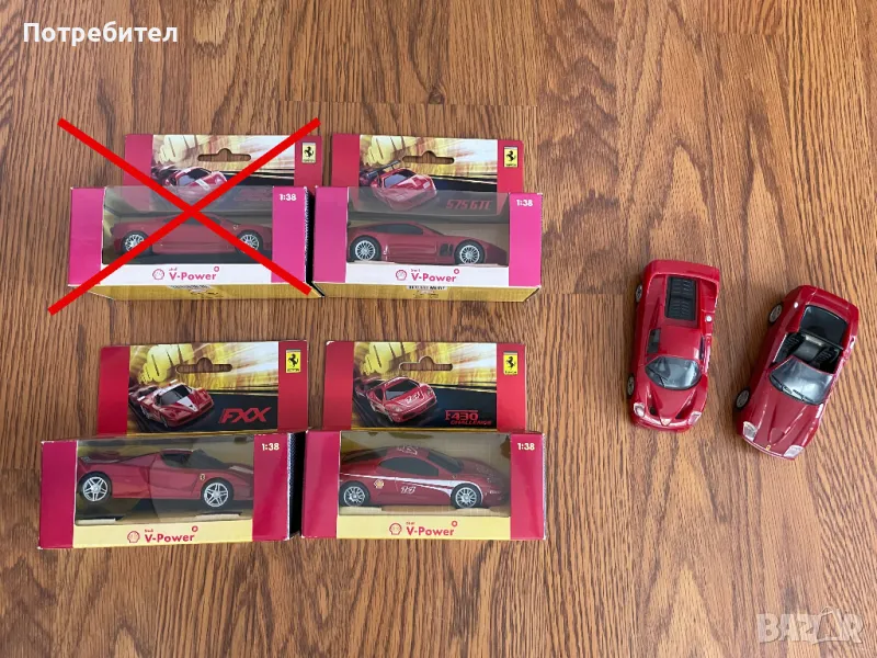 Колекционерски колички Ферари/ Ferrari, снимка 1