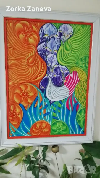 Картина,aвторска 70см,50 см, снимка 1