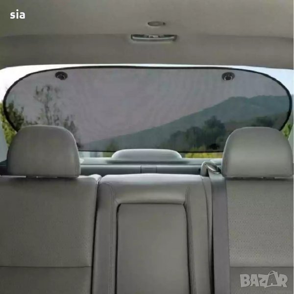 Сенник за задно стъкло на кола, Сенник за автомобил, черен, снимка 1