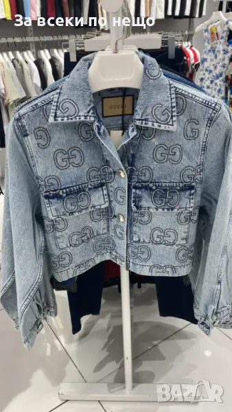 Gucci Дамско Дънково Яке Гучи Код A552, снимка 1