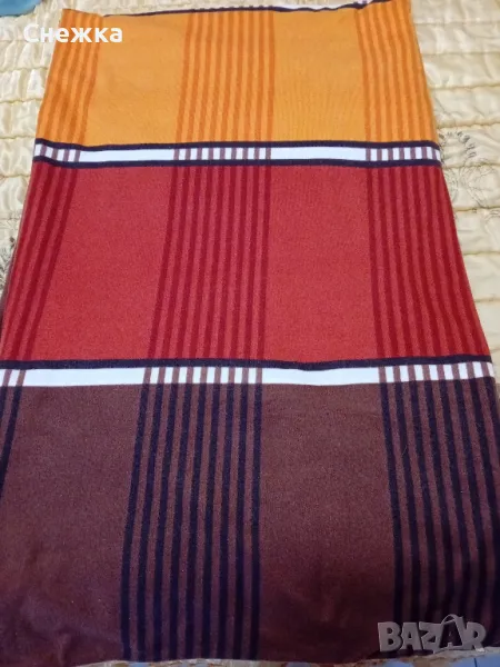 двоен плик за одеяло  бархет, снимка 1