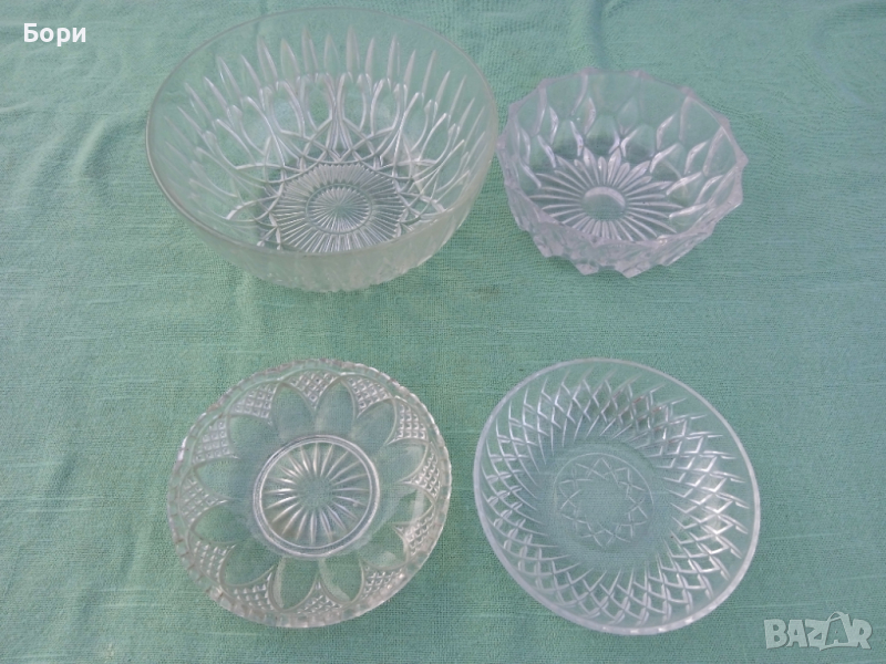 Стари кристални купи, снимка 1