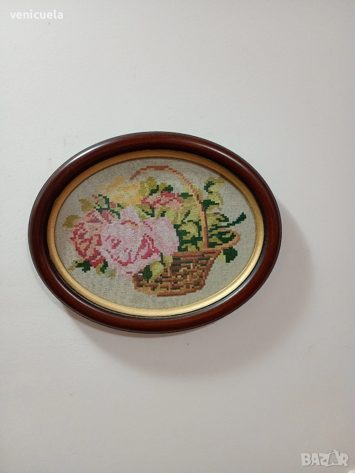 Класически гоблен "Права кошничка" , снимка 1