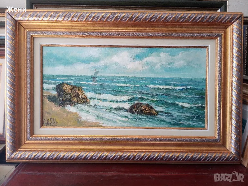 Маслена картина на Николай Ханзъров , снимка 1