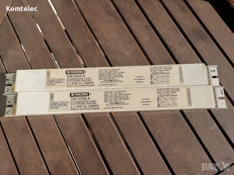 Електронен баласт за флуоресценти лампи 40 W, снимка 1
