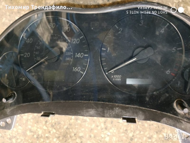 Instrument cluster Километраж Тойота Авенсис Т25 83800-05640-H MB257410-9875, снимка 1