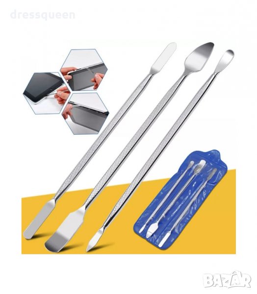 3003 Комплект от 3 бр. Инструменти за отваряне на телефони и таблети, снимка 1