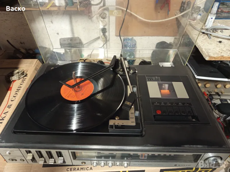 Грамофон, радио, касетофон, снимка 1