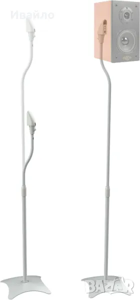 Стойка за Говорители, Универсална до 4.5кг, 68-110см х2, снимка 1