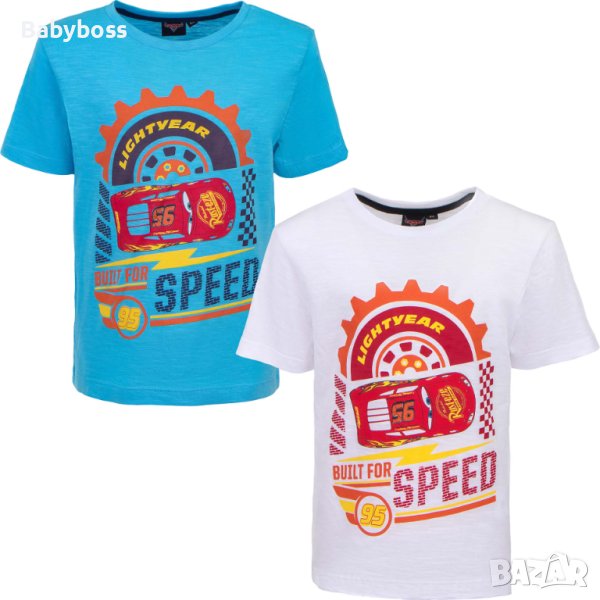 Блуза за момче Макуин Cars Disney, снимка 1
