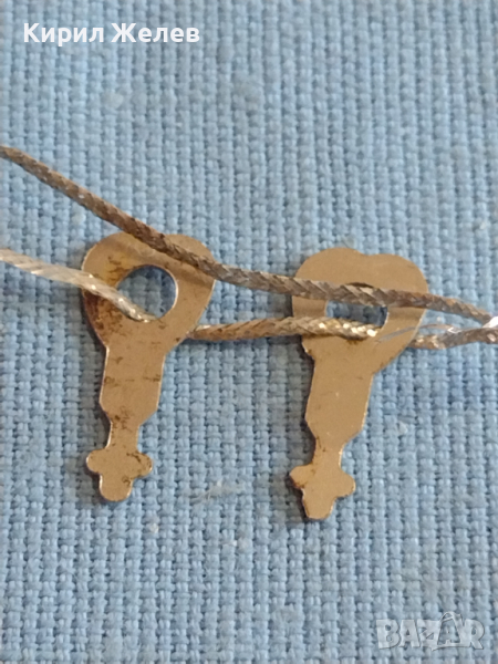 Две малки колекционерски ключета от соца за дипломатическо куфарче 44030, снимка 1