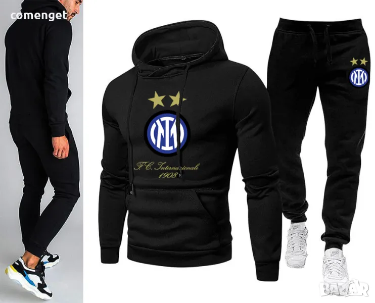 МОДЕЛ 2024! Екип/комплект суичър и долнище ИНТЕР МИЛАНО / INTER MILANO!, снимка 1