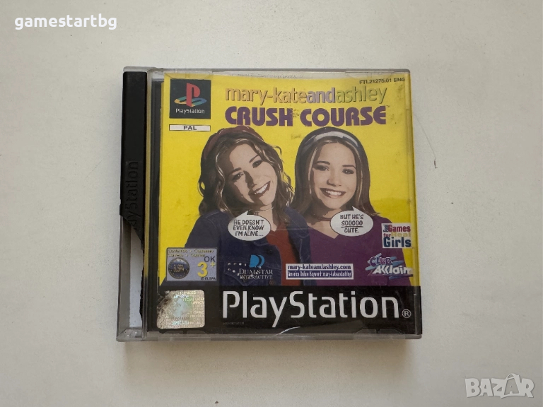 Mary-Kate & Ashley Crush Course за PS1, снимка 1