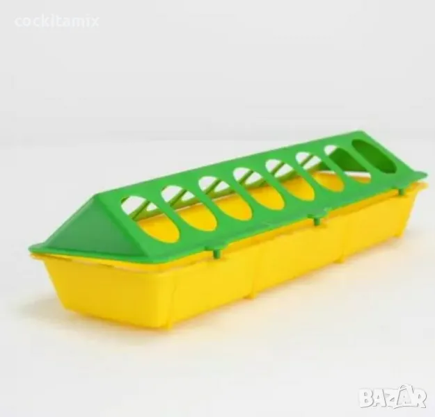 Пластмасова хранилка за пилета - 30см, снимка 1