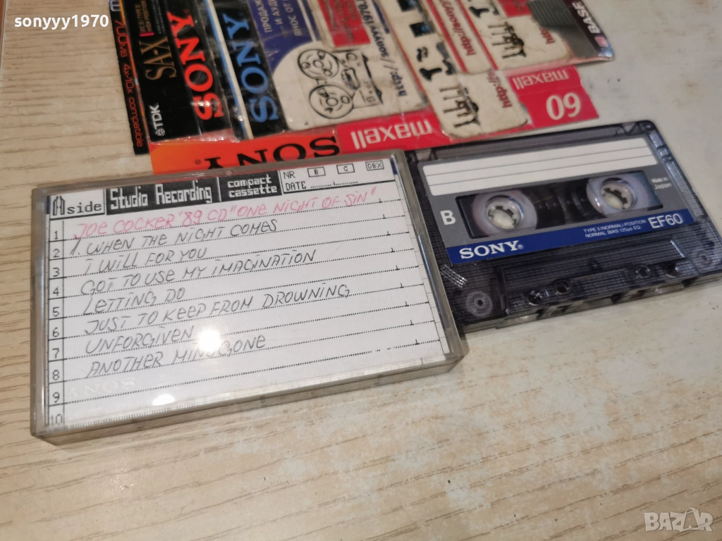 SONY TAPE-JOE COCKER 89+ROD STEWARD 91 3112251713, снимка 1