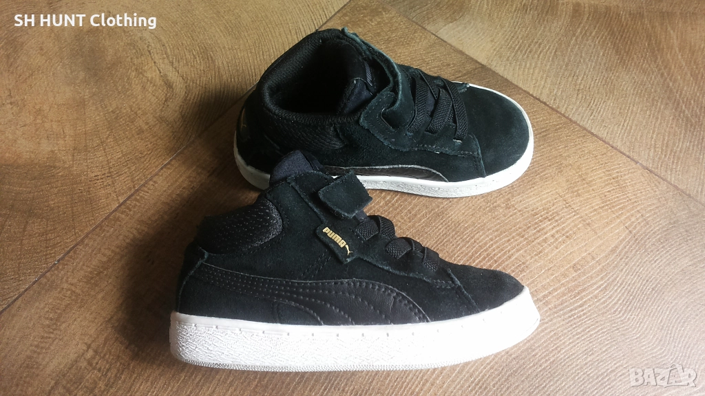 PUMA Kids Leather Shoes Размер EUR 26 / UK 8,5 детски естествена кожа 345-14-S, снимка 1