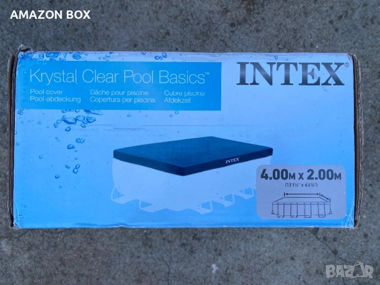 INTEX Покривало за басейн 4х2м, снимка 1