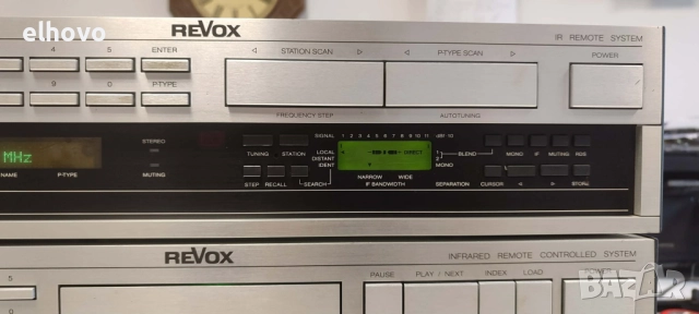 Стерео усилвател, тунер и CD REVOX, снимка 9 - Ресийвъри, усилватели, смесителни пултове - 52704260