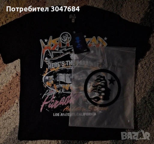 Чисто нова Hellstar тениска M размер ПРОМОЦИЯ, снимка 5 - Тениски - 53651445